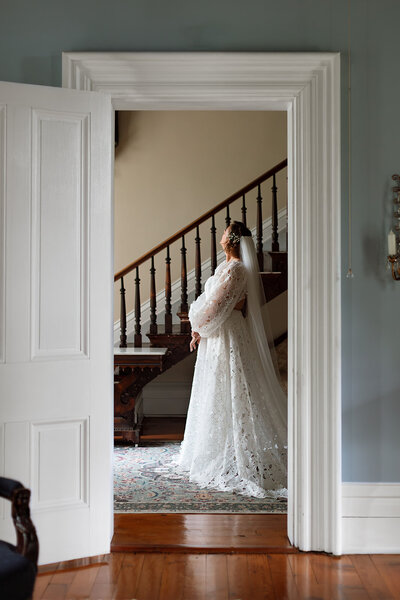 Bride in Doorway