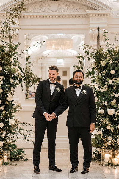 Pesh flowers real wedding inspiration