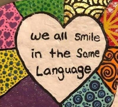 we all smile in the same language