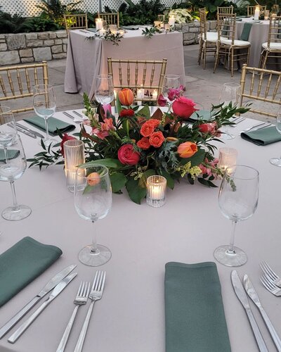 Leigh Florist Design Studio Audubon NJ wedding and event centerpieces