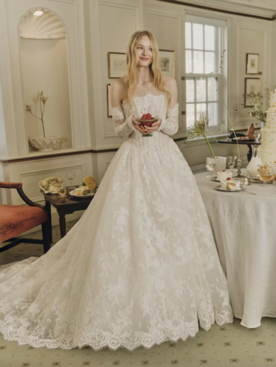 Alyne by Rita Vinieris wedding dresses in Denver. Exclusive in the Rocky Mountain region at Mimi's Couture Bridal at Little White Dress.