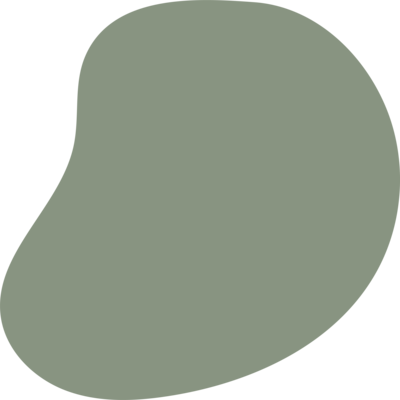 Abstract green shape