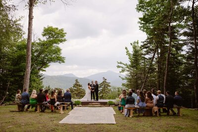 Float plane elopement at Isle Royale National Park