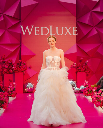 R Mayer Atelier at WedLuxe Show 2023 Runway pics by @Purpletreephotography 28
