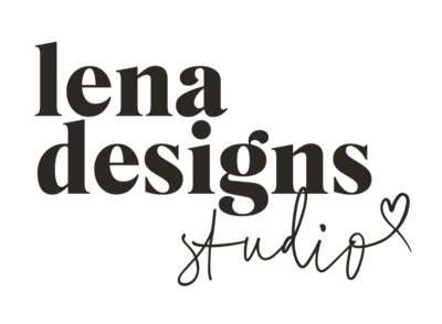 Lena Designs Studio logo design