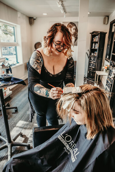 hairstylist photography sessions in orange county southern california