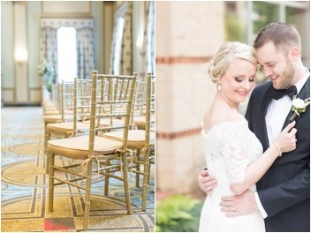 ceremony chairs at The Westin Poinsett