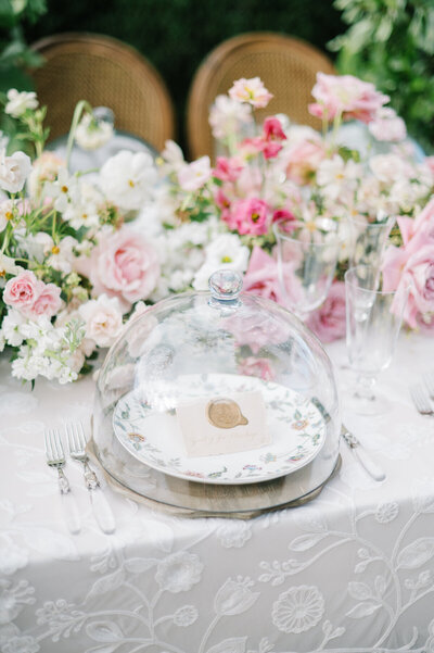 luxury wedding planner table design