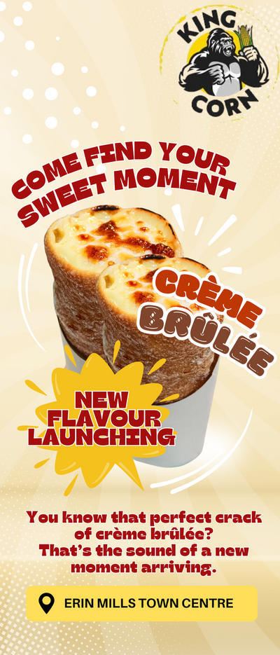 King Corn - Product Launch Flyer 250825