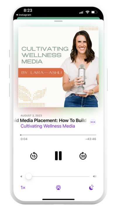 Cultivating Wellness Media by Lara-Ashli on Apple Podcasts