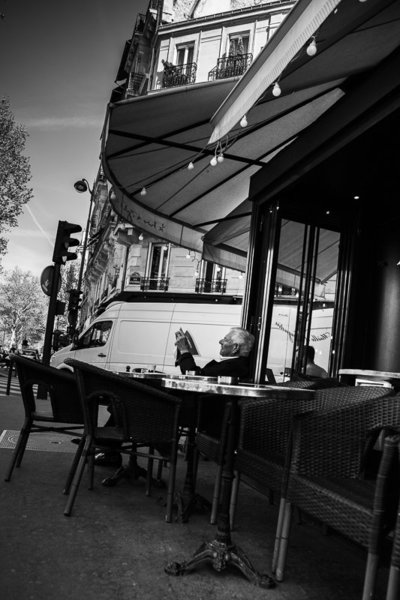 Streets of Paris BW 15A