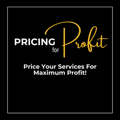 Learn to price your services profitably from day one. Enroll now for expert strategies and unlock success for your business!