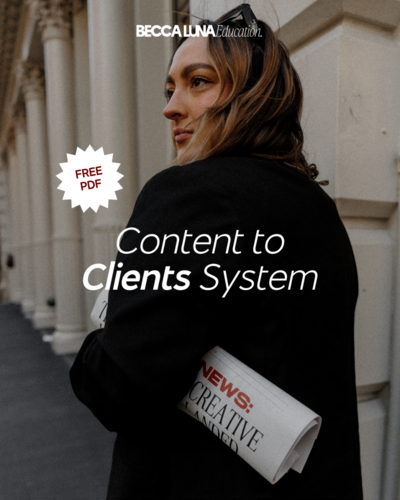 Becca Luna is a Showit Web Designer + Founder of Wealthy Web Designer
