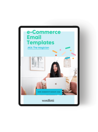 ecommerce email template