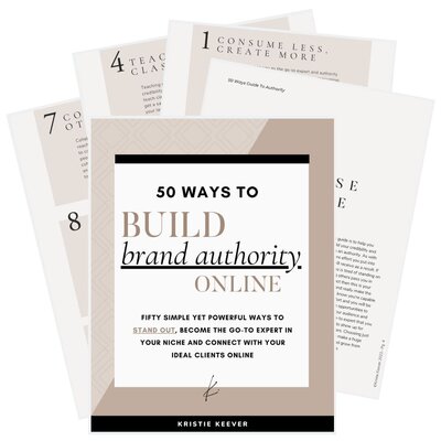 50 Strategies to stand out and build authority in your niche