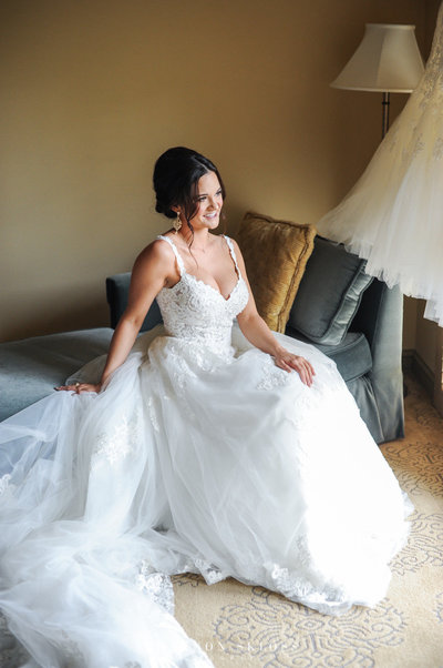Stunning Bride that hired Southern Affairs Weddings and Events to plan and design her wedding