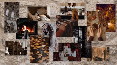 Harry Potter Showit Template Moody, Cozy, Classic