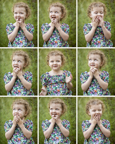 Child photo series by California portrait photographer
