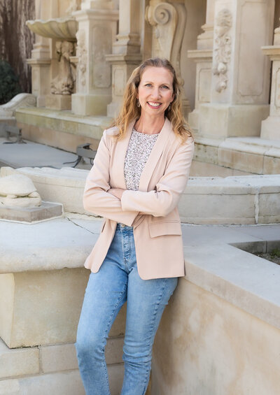 Ingrid Berrios from Ingrid Berrios Photography, poses during her personal branding photoshoot for her business .