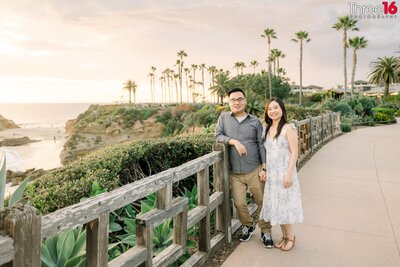 Groom to be gets down on one knee and proposes at the Montage in Laguna Beach
