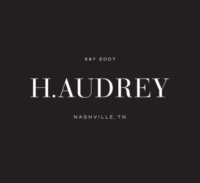 studio plush branding for h.audrey nashville
