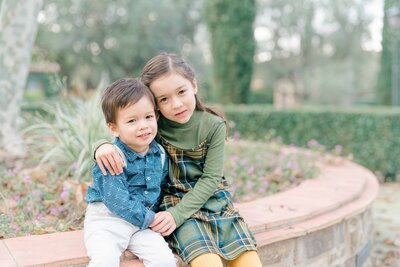 toddler brother and sister photoshoot