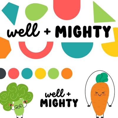 well+mighty Brand Board