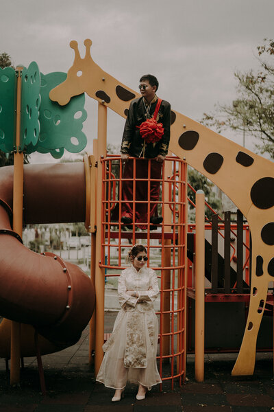 couple in the playground