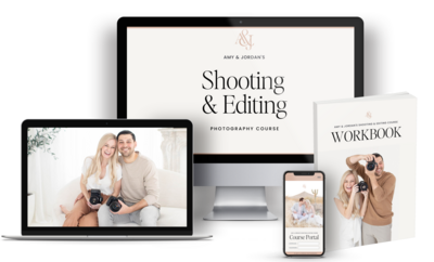 Amy & Jordan's Shooting & Editing Course | Online photography education for portrait and wedding photographers