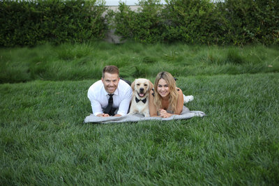 Dog and Couple Engagement Photoshoot DeNeffe Studios