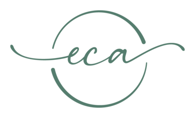 Icon with initials "eca" in a circle