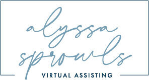 alyssa sprowls virtual assistant logo