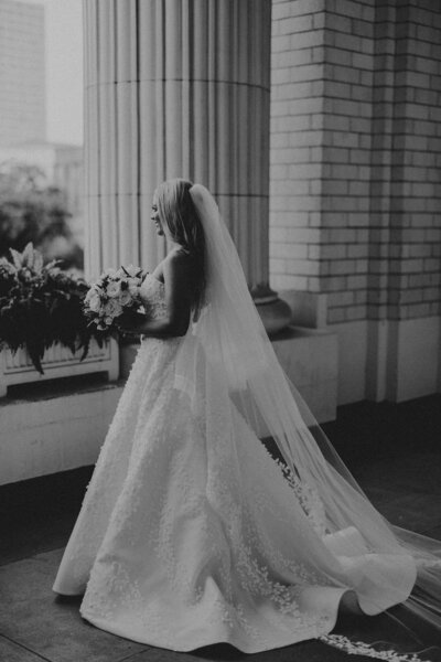 Dallas union station bridal photos