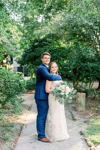 wedding photography at the lace house in columbia sc