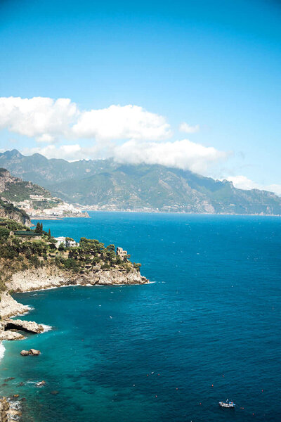 Cliffside in Amalfi Coast