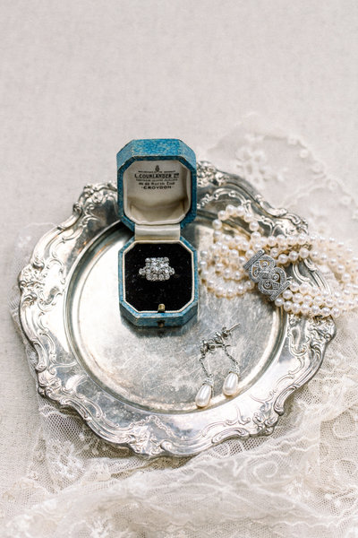 Antique Platinum Wedding Ring