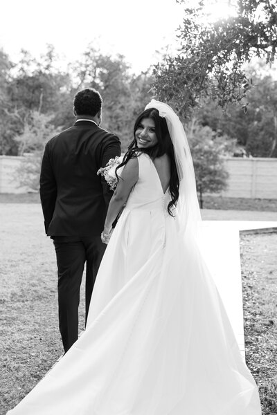 An Austin-based wedding photographer captures the heartfelt first dance shared by a bride and groom.