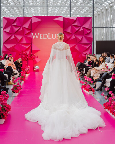 Viktor & Rolf Mariage at WedLuxe Show 2023 Runway pics by @Purpletreephotography 24