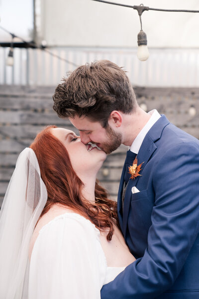 wedding photo of bride and groom in Kentucky