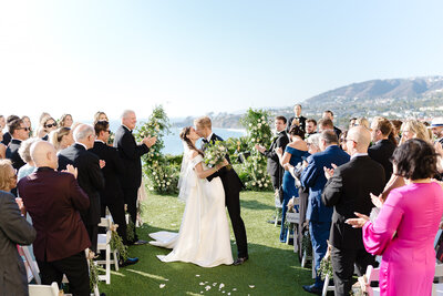 Laguna Beach Wedding Photography at the Ceremony of the Ritz Carlton in Laguna Beach