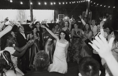 Dancing at reception
