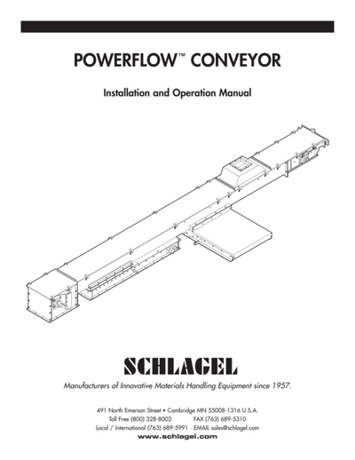 Schlagel PowerFlow Conveyor