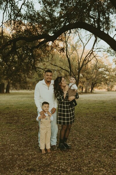 Lifestyle family session in Buffalo Gap, TX