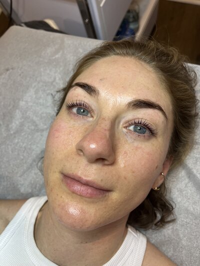 after lash lift CK Skin Spa