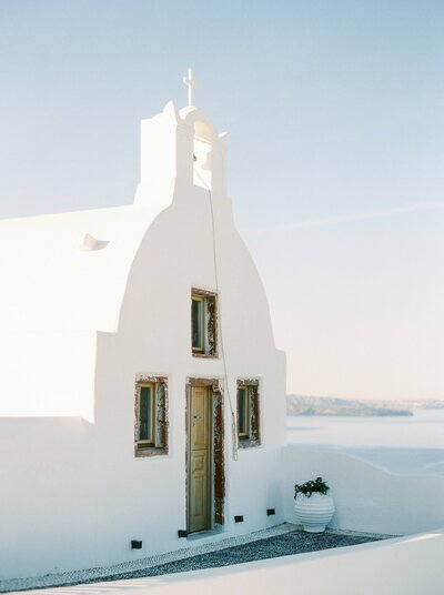 Small chapel in Santorini