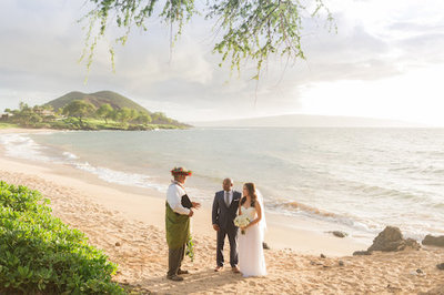 Maui beach Wedding Location - Maluaka Beach
