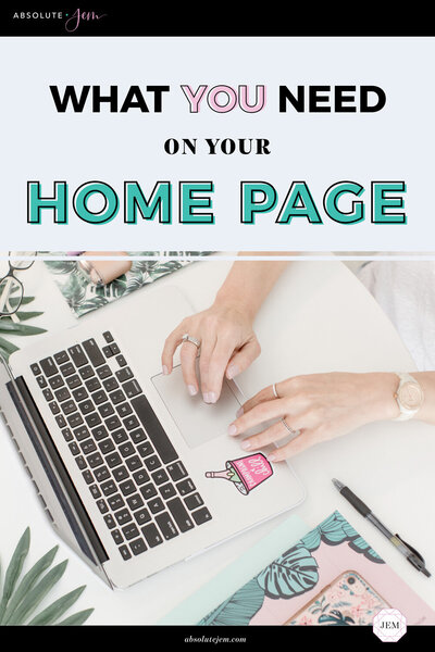 Absolute JEM Blog | What You Need On Your Home Page