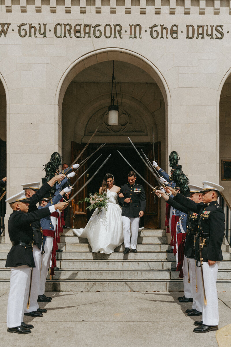 Charleston Wedding at The Citadel