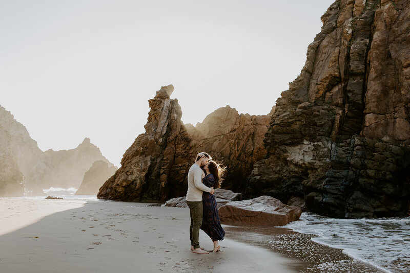 cabo da roca portugal engagement photography