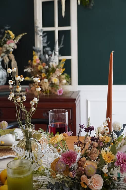 Dried Ammobium Bunch (6)